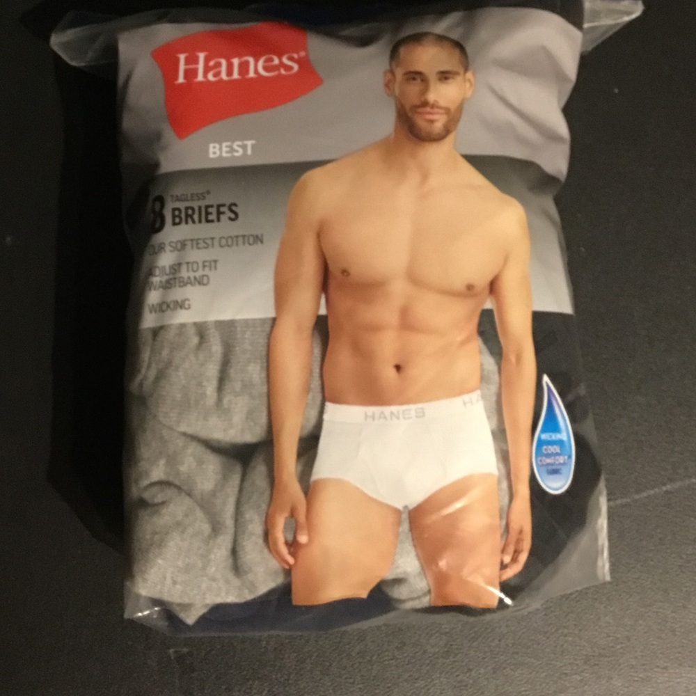 Hanes Men's Tagless Cotton brief